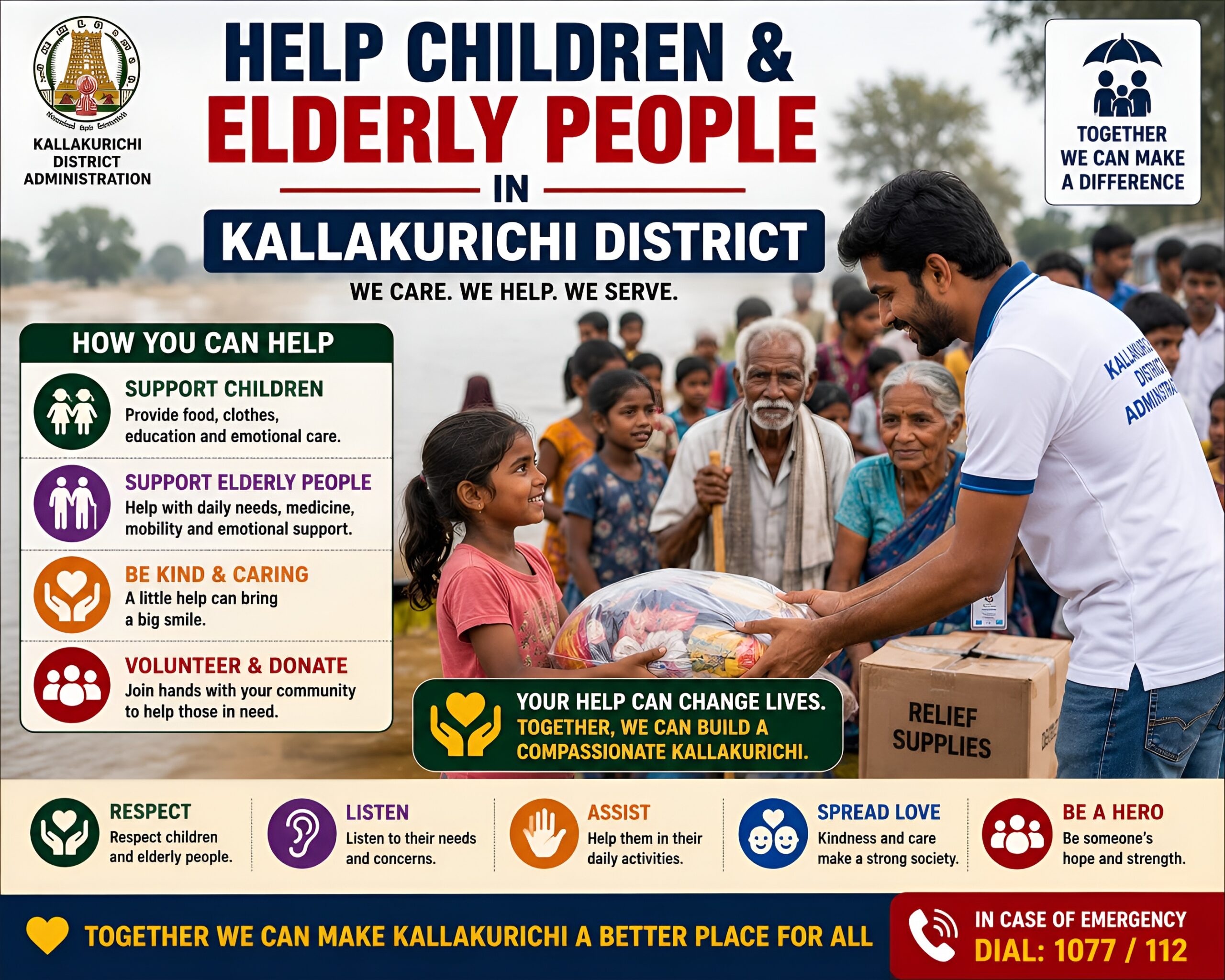 Help Children and Elderly People